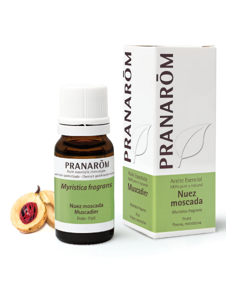 Nuez Moscada Fruto 10 ml Pranarom - Esencia Natural Pura