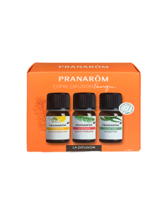 Cofre Energía Eco Pranarom 3x10 ml  Vitalidad Natural