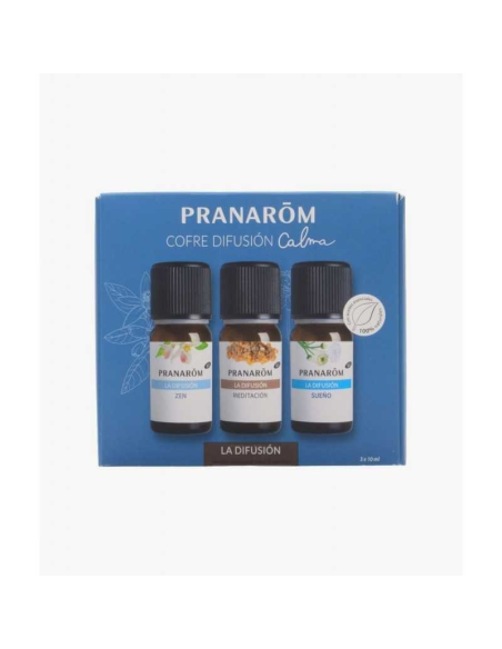 Cofre Calma Bio Pranarom 3X10 ml - Aromaterapia Natural
