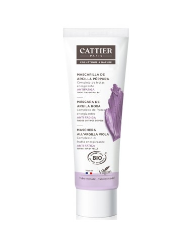 Mascarilla  Arcilla  Purpura  (Todo Tipo Pieles) 100Ml de Cattier