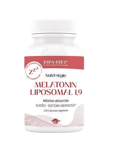 Melatonini Liposomal 1,9 mg 120 cápsulas Nutri Style de Espadiet