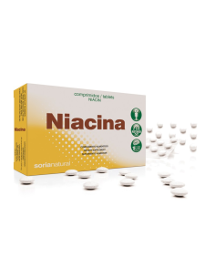 Retard Niacinamida (Vit.B3) 48 Comprimidos de Soria Natural