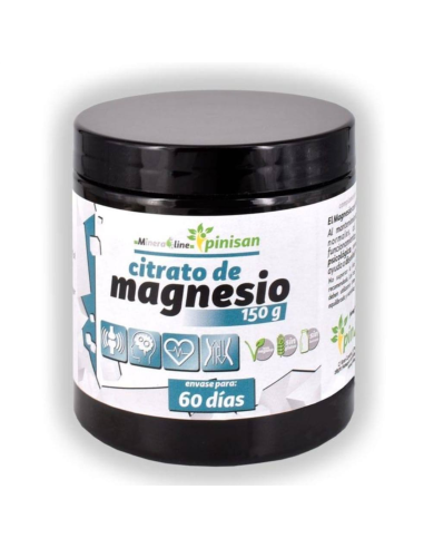 Citrato de Magnesio Pinisan 150g  Salud y Bienestar Natural