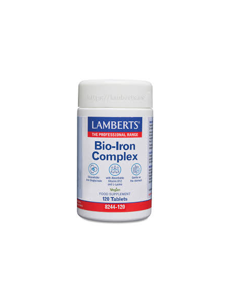 Pack 5 Uds. Bio- Iron Complex   120 Tabs. de Lamberts