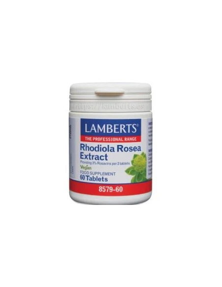 Pack 5 Rhodiola Rosea 117,3 mg - 60 Tabletas Lamberts