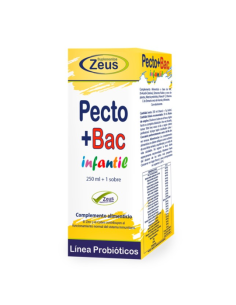 Pecto+bac Infantil 250ml +1 Sobre de Zeus