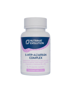 5-Htp + Azafrán Complex 30 Vcaps de Nutrinat Evolution