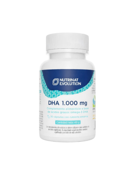 Dha 1000 Mg  30 Caps  de Nutrinat Evolution