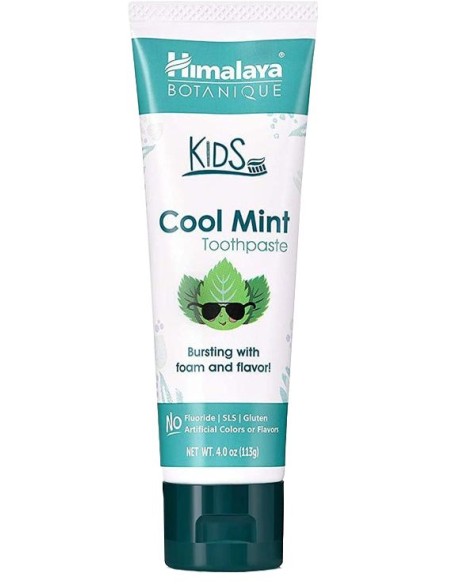 Pasta Dentrífica Infantil Botanique Menta Fresca