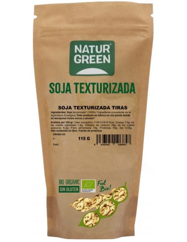 Soja Texturizada en Tiras Bio
