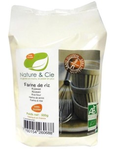 Harina De Arroz S/Gluten Bio 500G de Nature&Cie 2