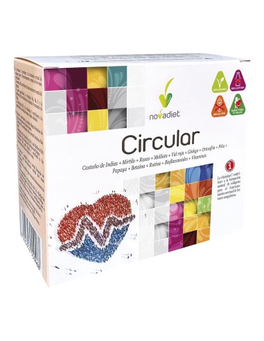 Circular Viales Envase de 20 viales de 10 ml. de Novadiet