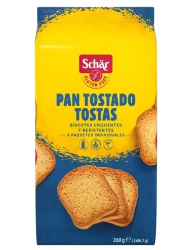 Pan Tostado Sin Gluten