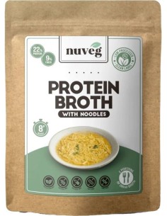 Caldo Proteico Con Fideos 80 Gr 2 Raciones de Nuveg 2