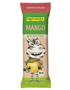 Barrita Infantil Avena Mango 4X23 Gr de Rapunzel 2