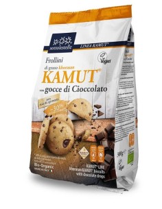 Galleta Kamut Chips Chocolate 300 Gr Bio de Sottolestelle 2