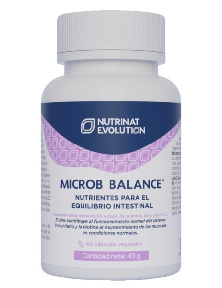 Microb Balance 60 Vcaps de Nutrinat Evolution
