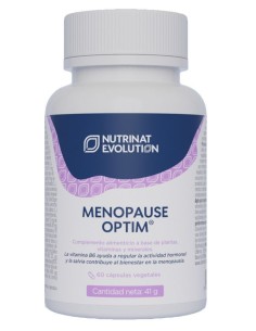 Menopause Optim  Novedad  60 VCPAS de Nutrinat Evolution 2