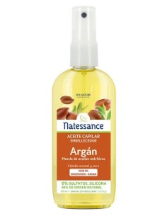 Aceite Capilar Argan Embellecedor 160Ml de Natessance 2