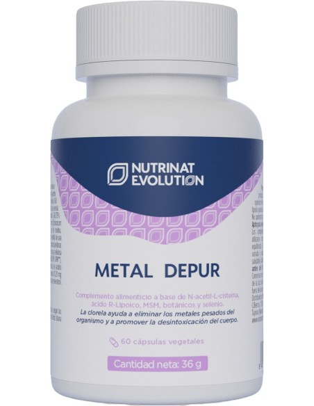 Metal Depur 60 Vcaps de Nutrinat Evolution