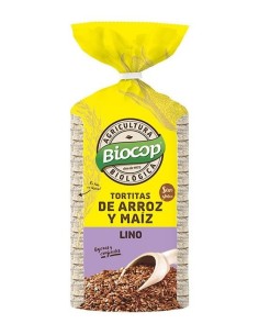 Tortitas De Arroz, Maiz Y Lino 200 Gramos Bio Biocop 2