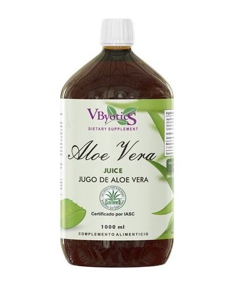 Jugo de Aloe Vera 1000 ml Líquido Vbyotics