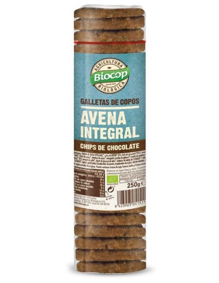 Galletas de Copos de Avena Integral con Chips de Chocolate