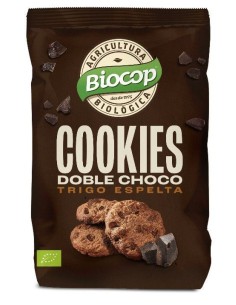 Cookies Trigo Espelta Doble Choco 200 Gr de Biocop 2