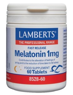 Melatonina 1 mg Lamberts 60 Tabs | Sueño Natural y Rápido 2