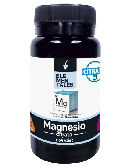 Citrato De Magnesio Envase de 60 comprimidos. de Novadiet