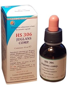 Hs 306 Juglans  Comprimidos Gotas 50Ml. de Herboplanet 2