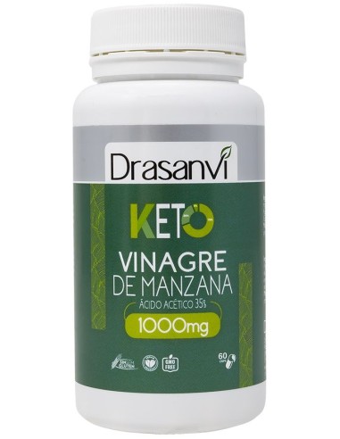 Vinagre Manzana 35% 60 Capsulas Keto Drasanvi
