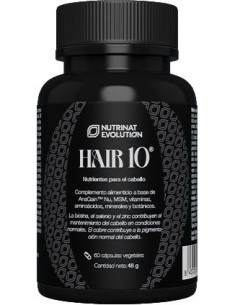 Hair 10 Novedad 60 VCAPS de Nutrinat Evolution 2