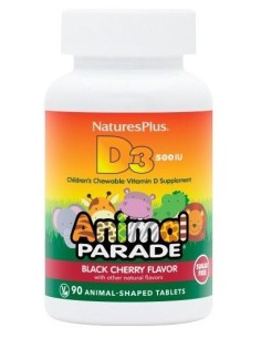Animal Parade Vit D3 500Ui 90Comp. Mast. de Natures Plus 2