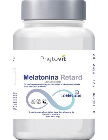 Melatonina Retard 60 Vcaps de Phytovit