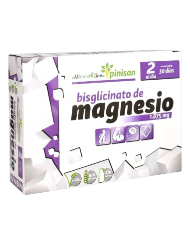Bisglicinato De Magnesio 60 Comp de Pinisan