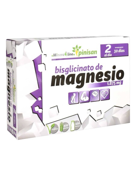 Bisglicinato De Magnesio 60 Comp de Pinisan