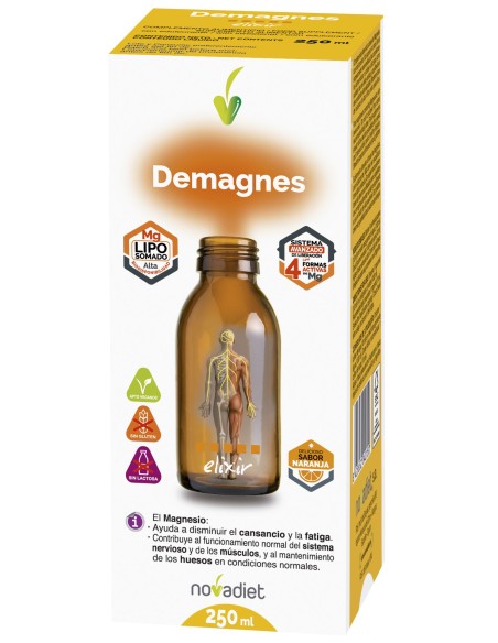 Demagnes Envase de 250 ml. de Novadiet