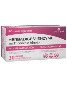 Herbadiges Enzyme con Triphala e Hinojo 30 Capsulas de Natysal 2