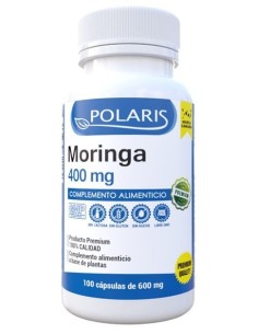 Moringa 400Miligramos 100 Cápsulas  Polaris 2