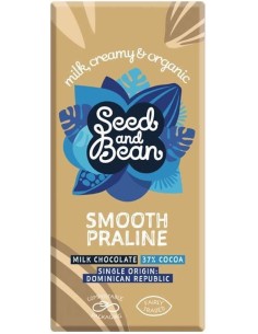 Chocolate con Leche y Praliné 75 g de Seed&Bean 2