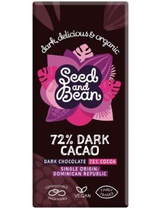 Chocolate Negro 72%  75 g de Seed&Bean 2