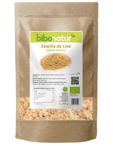 Semillas de Lino Dorado Triturado Bio