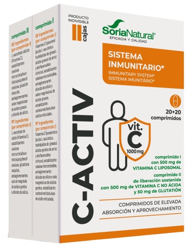 C-Activ 40 Comprimidos de Soria Natural