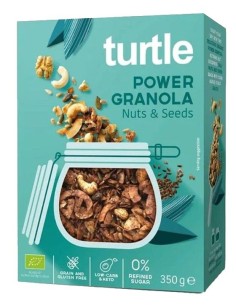 Granola Bio Nuts & Seeds 350g de Turtle 2