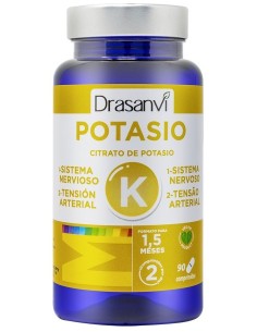 Mineral Citrato Potasio 90 Comprimidos Drasanvi 2