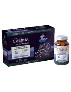 Pack 2 Calmia Noche Cannabis Melatonina + Antifaz De Webotanix 2