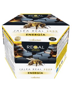 Regal Abeja Energia Jalea Real 2000 20Viales de Novadiet 2