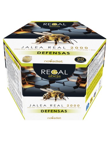 Regal Abeja Defensas Envase de 20 viales de 10 ml. de Novadiet
