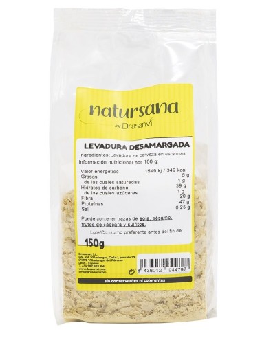 Levadura Desamargada 150G Natursana